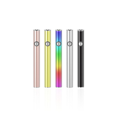 زيت CBD THC قابل لإعادة الشحن 510 بطارية 350 مللي أمبير مايكرو USB
