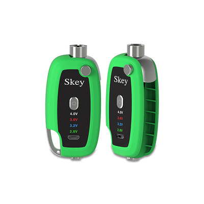Key Fob Vape Pen Battery لـ 0.5 مل 1 مل خراطيش CBD مع شاشة LED CBD المبخر