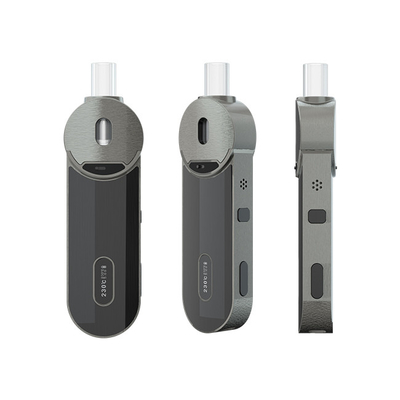 ردود فعل Haptic Feedback Dry Herb Vaporizer OLED screen 2000mAh 500g USB C Charging