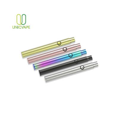 قم بتسخين بطارية CBD Vape USB قلم VAPE سريع التواء السفلية لـ 510 عربة