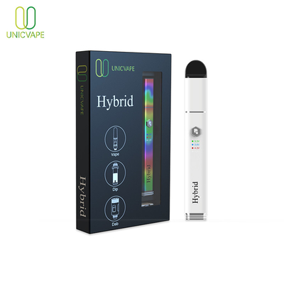 650 مللي أمبير في الساعة CBD Oil Vaporizer Pen 4.8V 510 خيط Cartridge Dab Rig