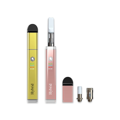 3.8V 500mah شقة VAPE القلم قابلة للشحن بطارية E سيج لزيوت القنب