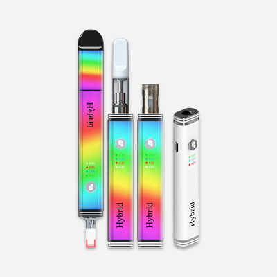 510 خيط مركز مبخر قلم Cbd Oil Dab Rig 3.8V 15s تسخين مسبق