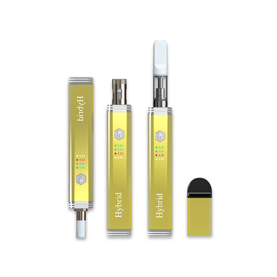 لفائف الكوارتز التسخين المسبق CBD Vape Pen 500mah 510 خيط Atomizer 4.3V