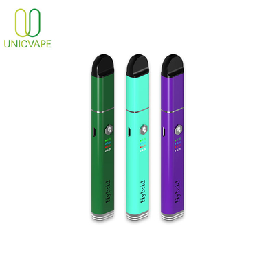 510 خيط مركز مبخر قلم Cbd Oil Dab Rig 3.8V 15s تسخين مسبق