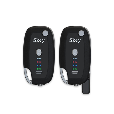 مفتاح فوب بوكس ​​Mod 510 خيط Oil Vape بطارية 3.6V 500mAh Variable Voltage